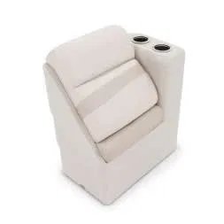 433099 – TAYLOR MADE Boat Seat, Lounge Seat Right Chaise Seat Non-Adjustable Non-Foldable 26 Inch Length x 17 Inch Wi...